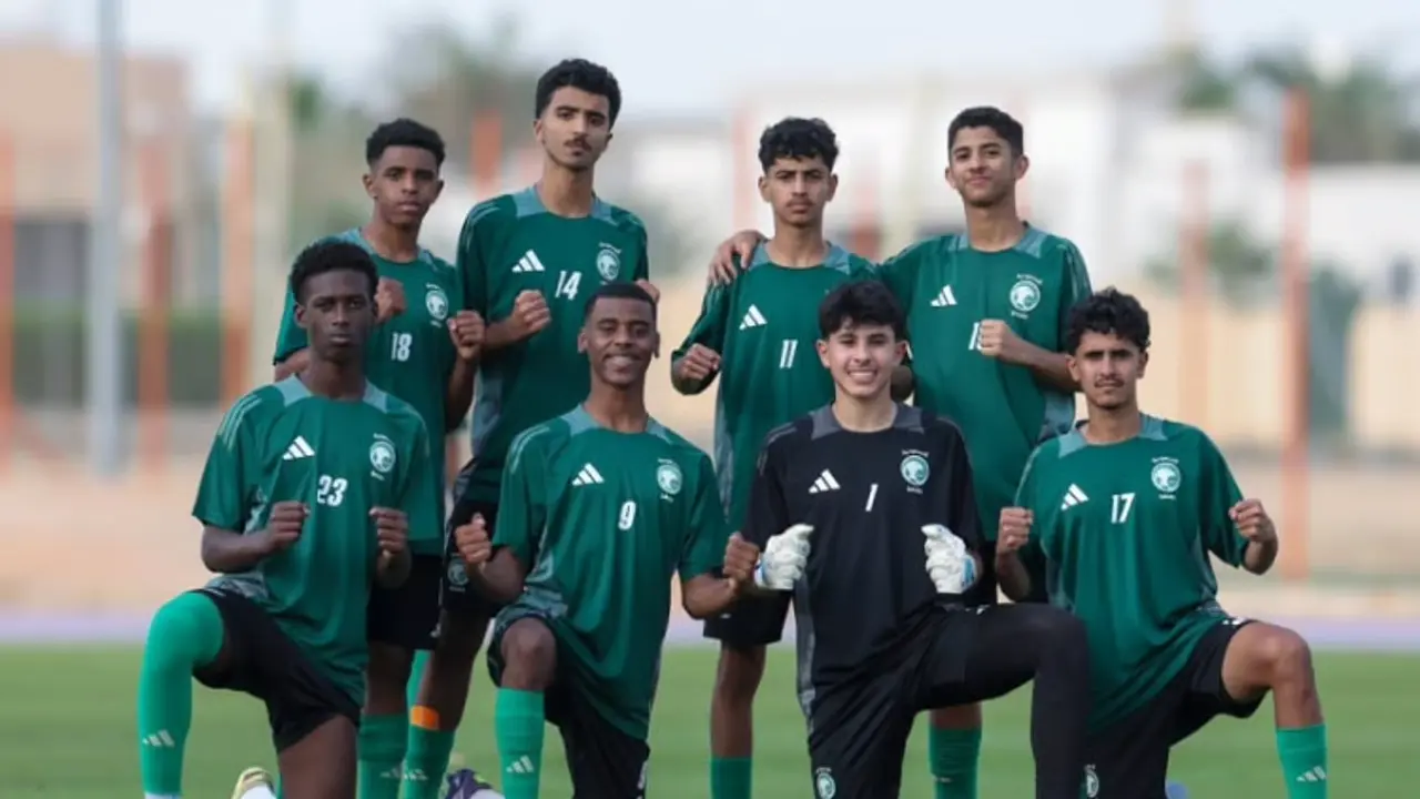 المنتخب السعودي تحت 14 عاماً يبدأ معسكره التدريبي في مدينة الرياض